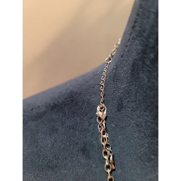 Women's Turquoise Beaded Statement Necklace With Lobster Clasp Lock Jewelry Gift - Picture 6 of 6